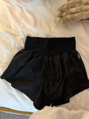 NWOT Black Free People Carpe Diem shorts